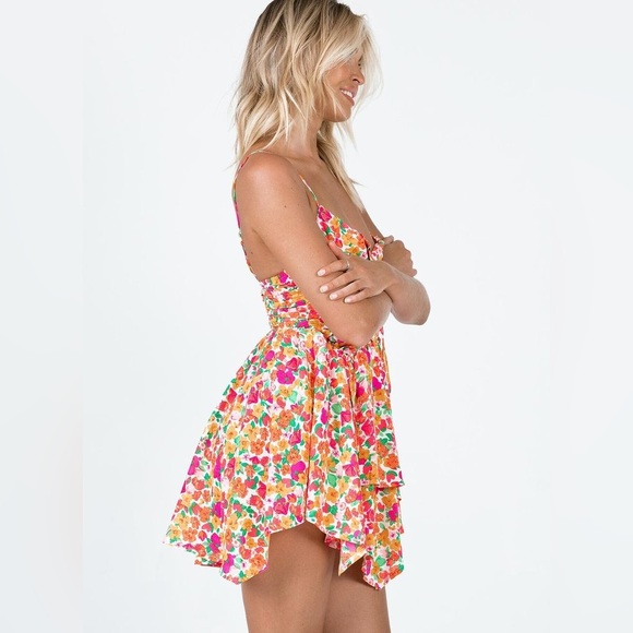 NEW Princess Polly Barrett Mini Dress Floral - Picture 3 of 8